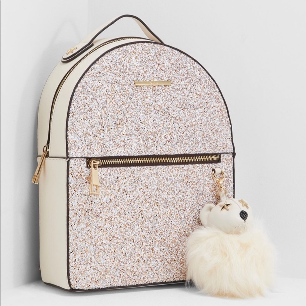 Aldo White Adraolla Backpack - Never Used